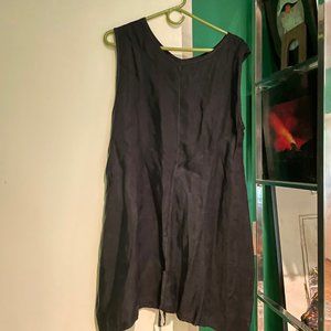 Skif Happy Circle black tank tunic dress